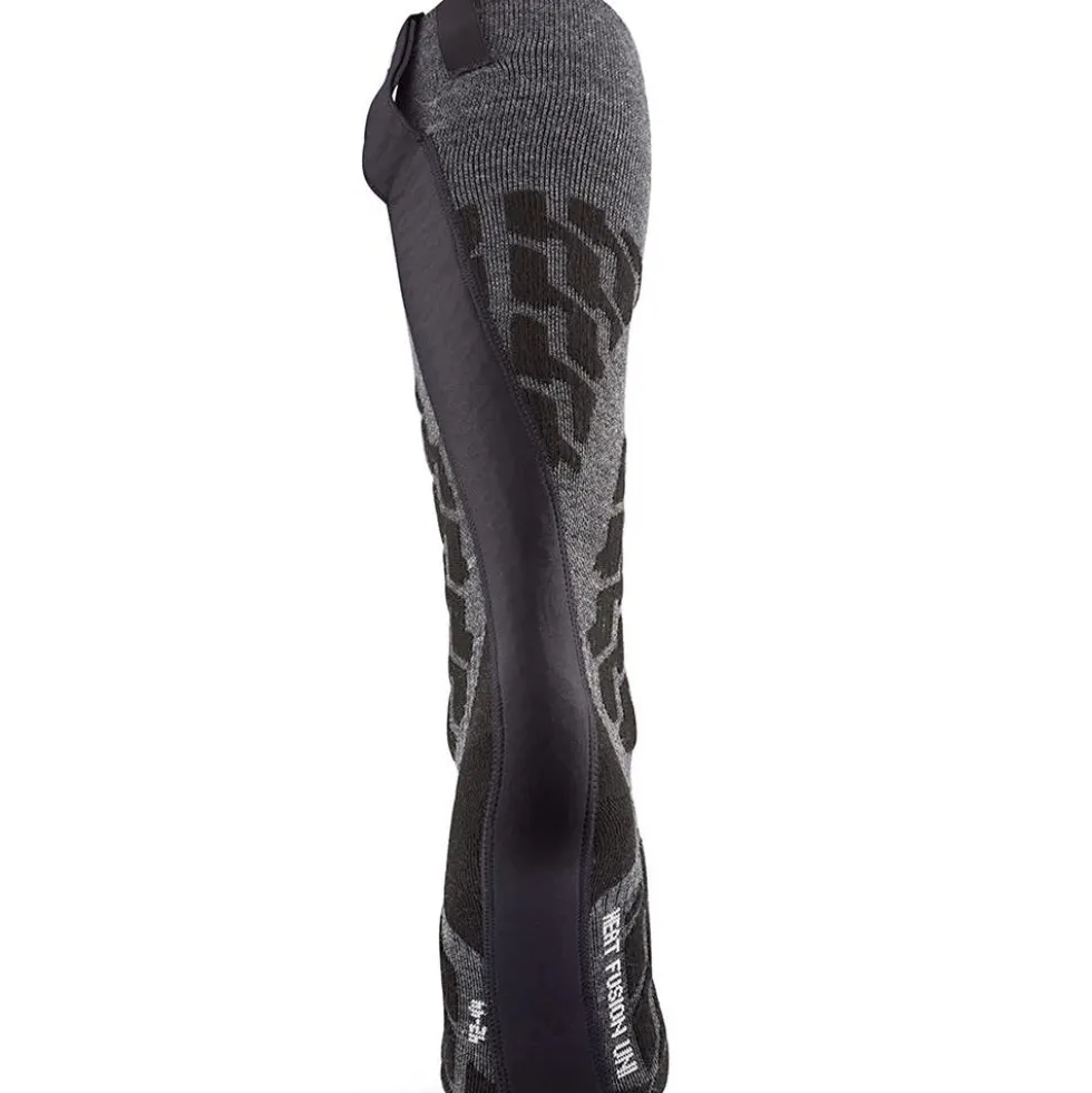 Calze Therm-Ic Powersock Set Heat Fusion Uni + S-Pack 1200 Black Grey