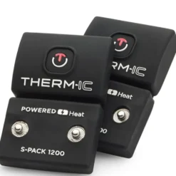 Calze Therm-Ic Powersock Set Heat Fusion Uni + S-Pack 1200 Black Grey
