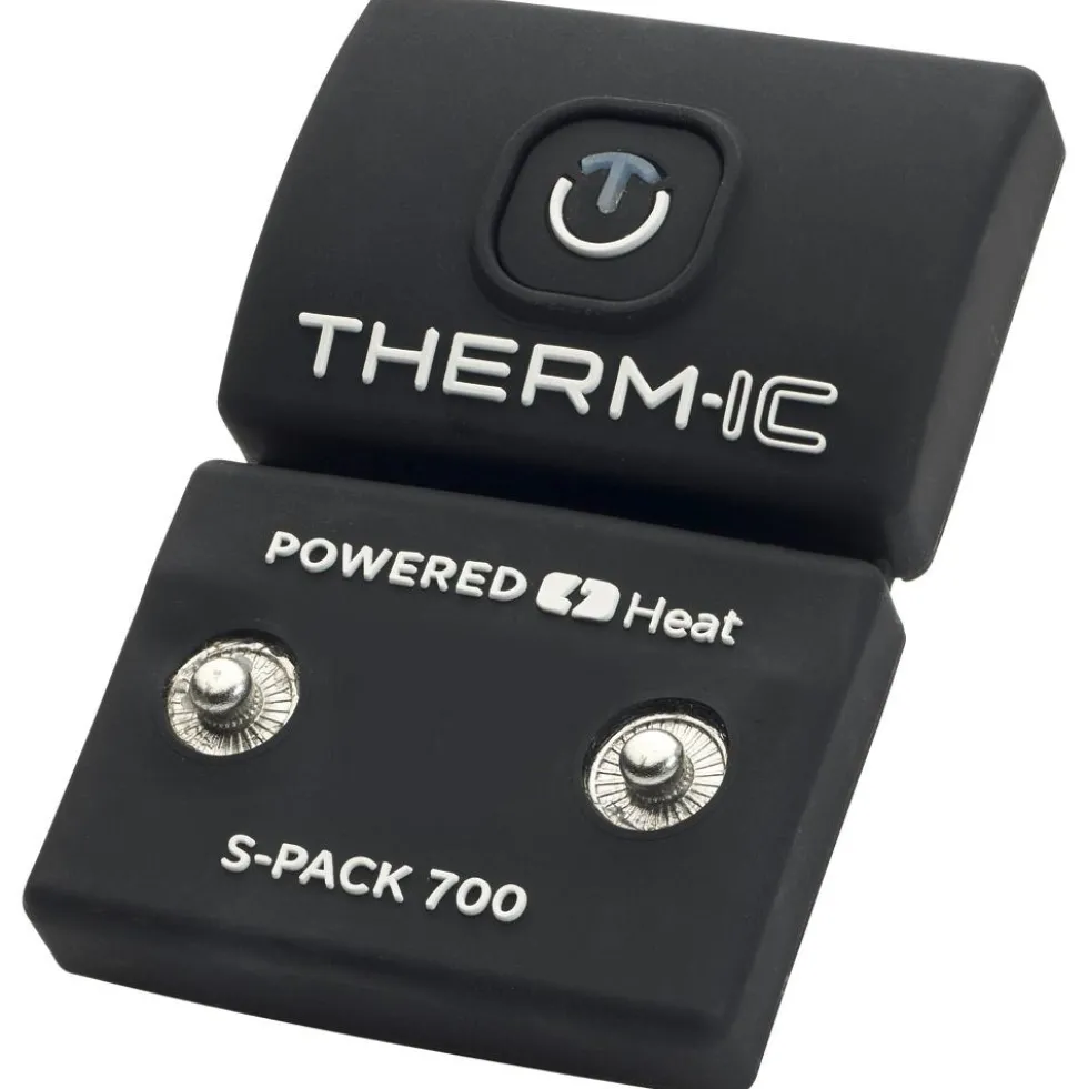 Calze Therm-Ic Powersock Set Heat Fusion Uni + S-Pack 700 Black Grey