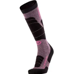 Calze Therm-Ic Ski Merino Reflector Women Fushia Gold
