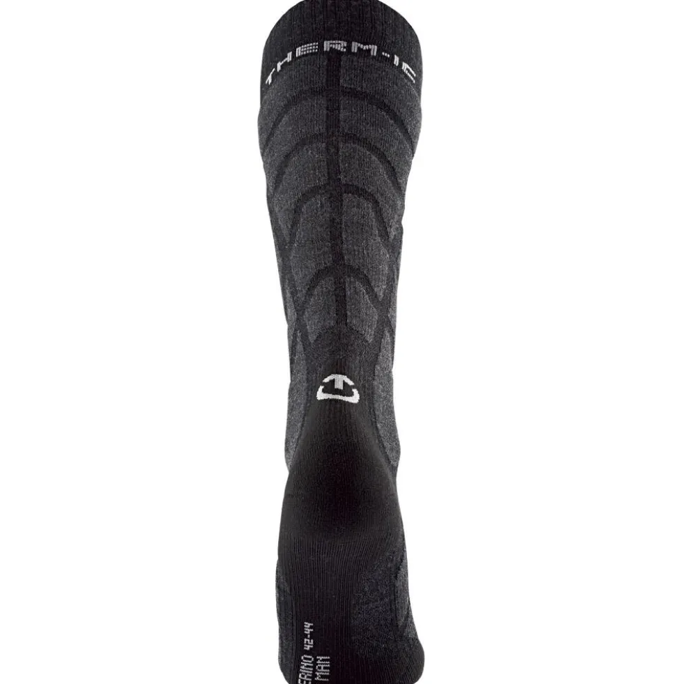 Calze Therm-Ic Ski Warm Black Grey