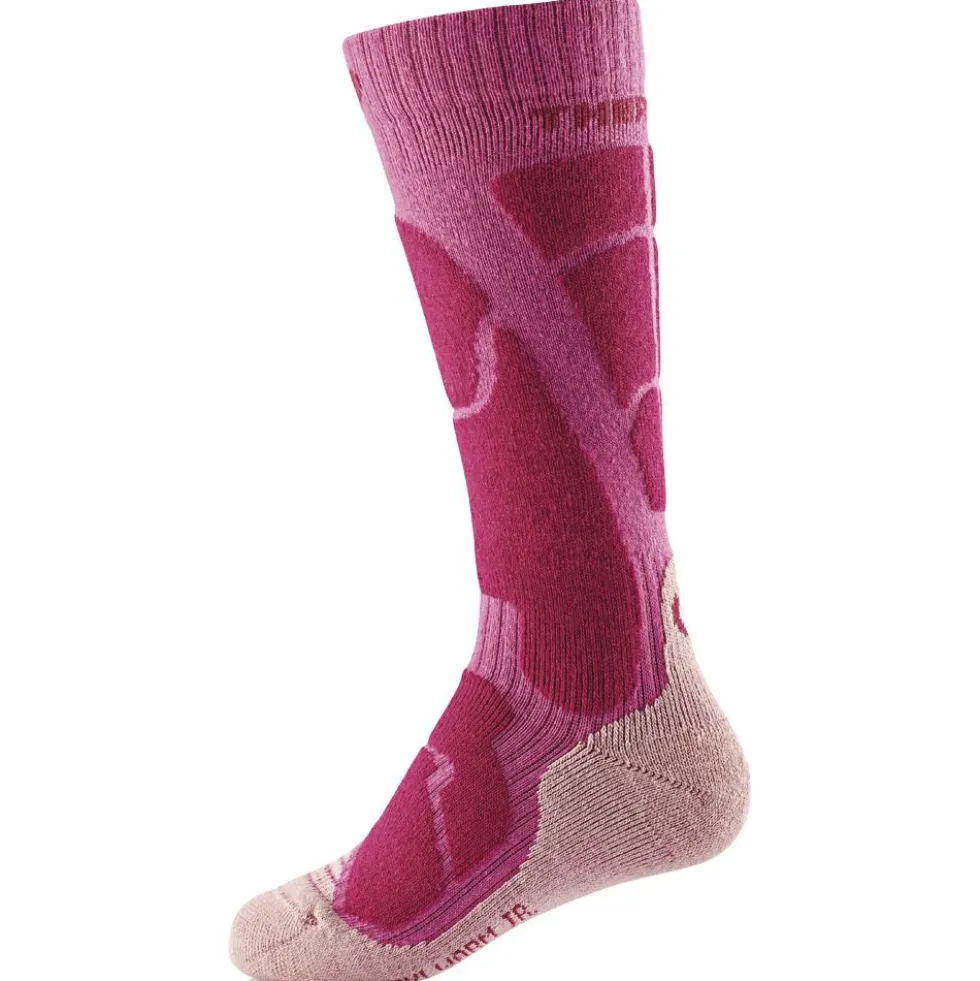 Calze Therm-Ic Ski Warm Junior Pink Coral
