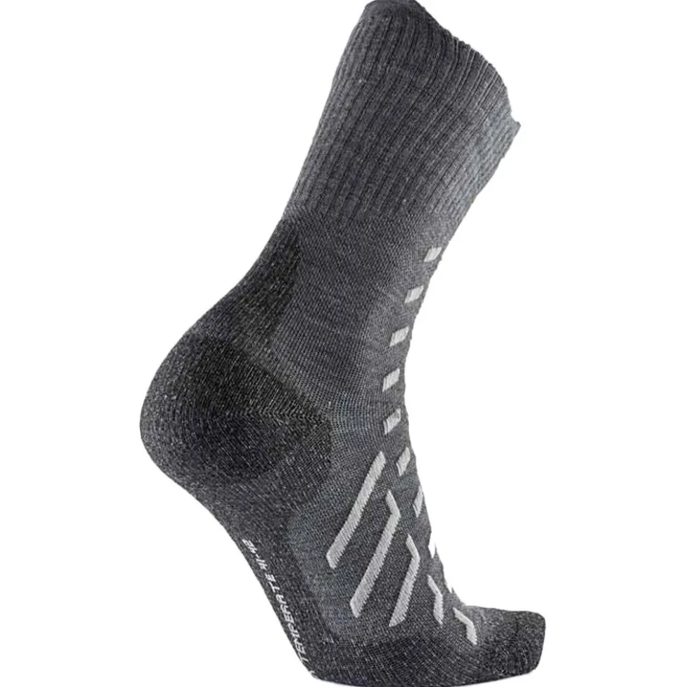 Calze Therm-Ic Trekking Temperate Cushion Crew Women Grey Light Grey