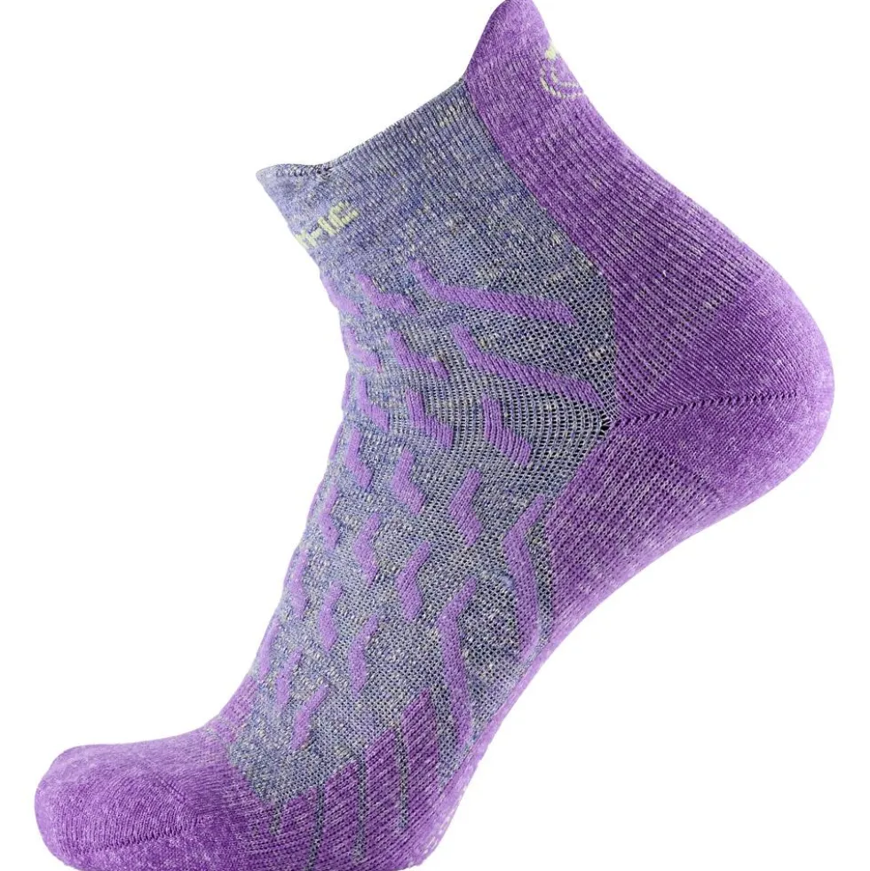 Calze Therm-Ic Trekking Ultra Cool Linen Ankle Lady Grey Purple