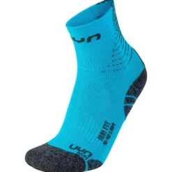 Calze Uyn Lady Run Fit Socks Blue Atoll Pearl Grey