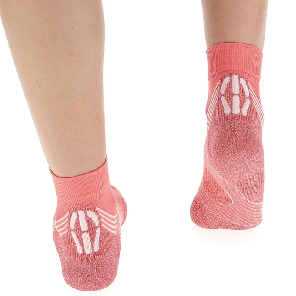 Calze Uyn Lady Run Super Fast Socks Coral White