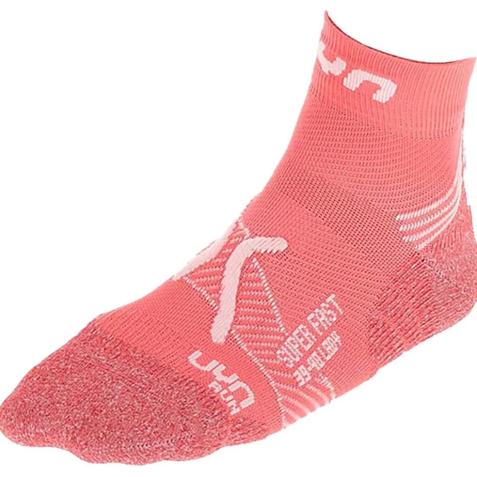 Calze Uyn Lady Run Super Fast Socks Coral White