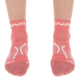 Calze Uyn Lady Run Super Fast Socks Coral White