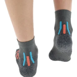 Calze Uyn Lady Trekking Approach Low Cut Grey Turquoise