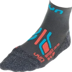 Calze Uyn Lady Trekking Approach Low Cut Grey Turquoise
