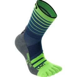 Calze Uyn Runner's Five Man Blue Yellow