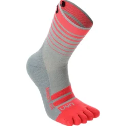 Calze Uyn Runner's Five Woman Light Grey Pink