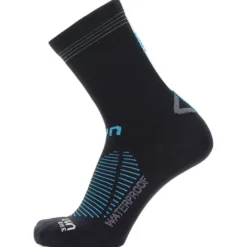 Calze Uyn Waterproof Socks Black Turquoise