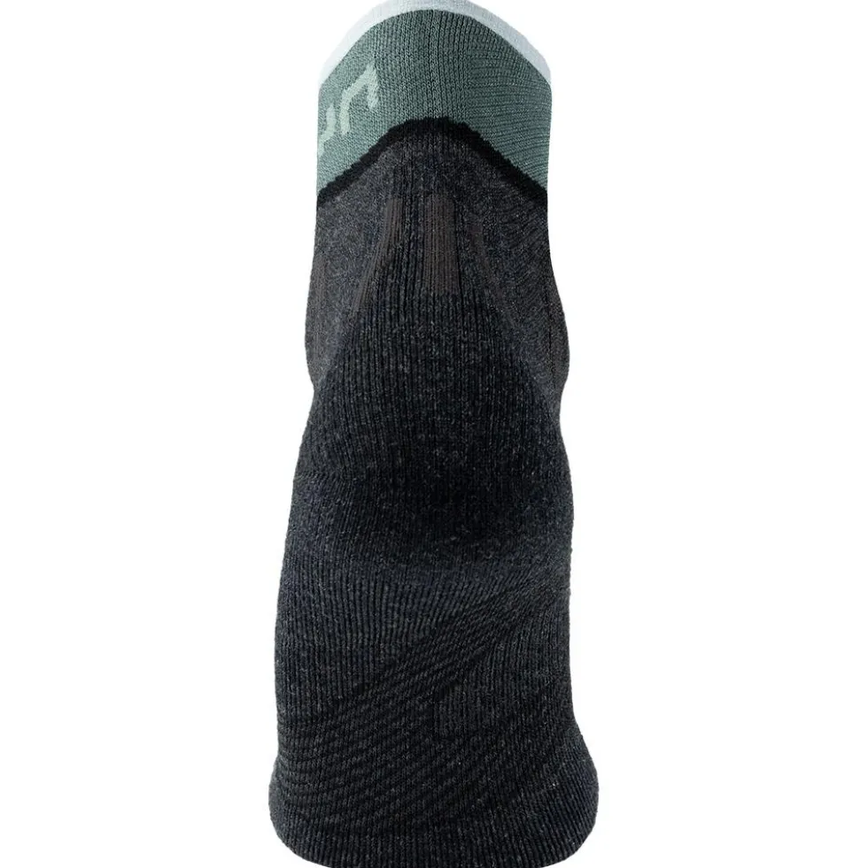 Calze Uyn Woman Trekking One Cool Low Anthracite Balsam Green