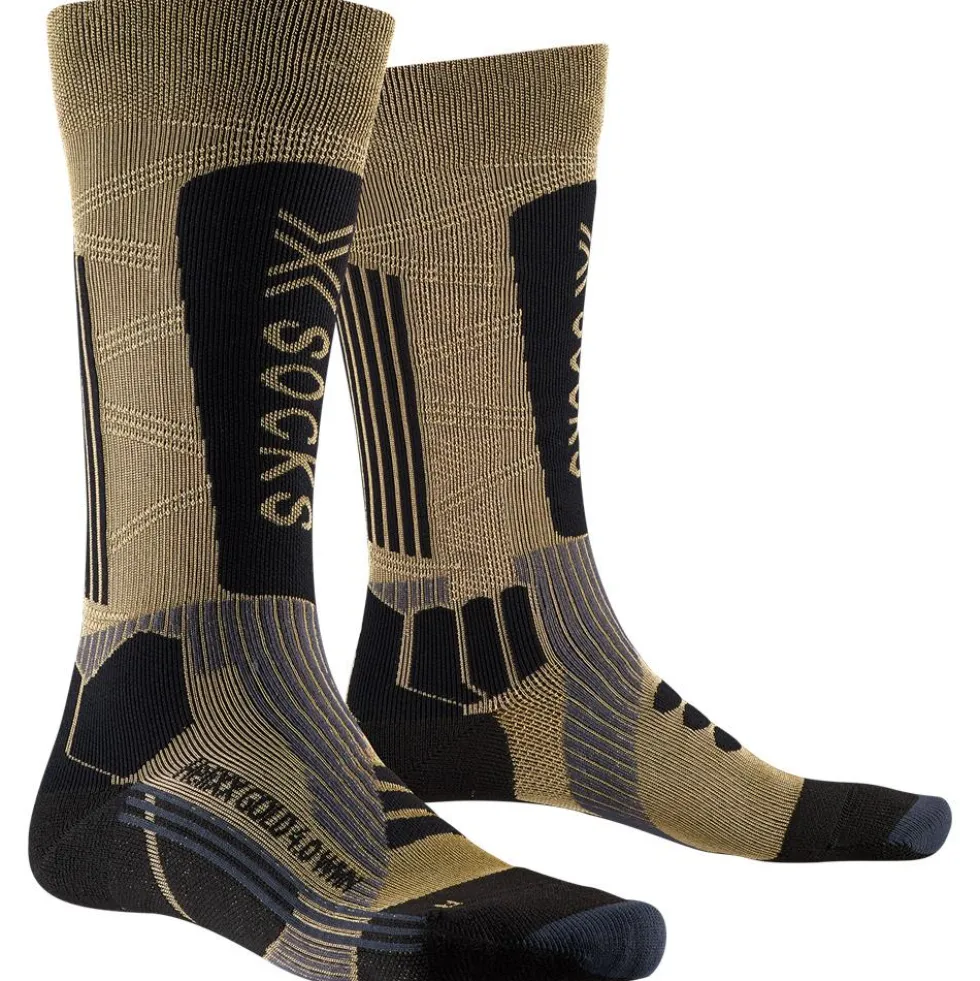 Calze X Socks Helixx Gold 4.0 Women Gold Black