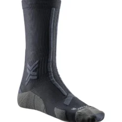 Calze X Socks Trail Run Discover Crew Black Charcoal
