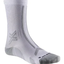 Calze X Socks Trail Run Discover Crew Arctic White Pearl Grey