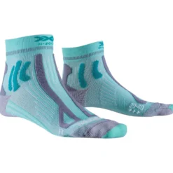 Calze X Socks Trail Run Energy 4.0 Wmn Audrey Green Pearl Grey