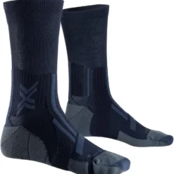 Calze X Socks Trail Run Perform Crew Black Charcoal