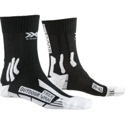 Calze X Socks Trek Outdoor Women Opal Black Arctic White