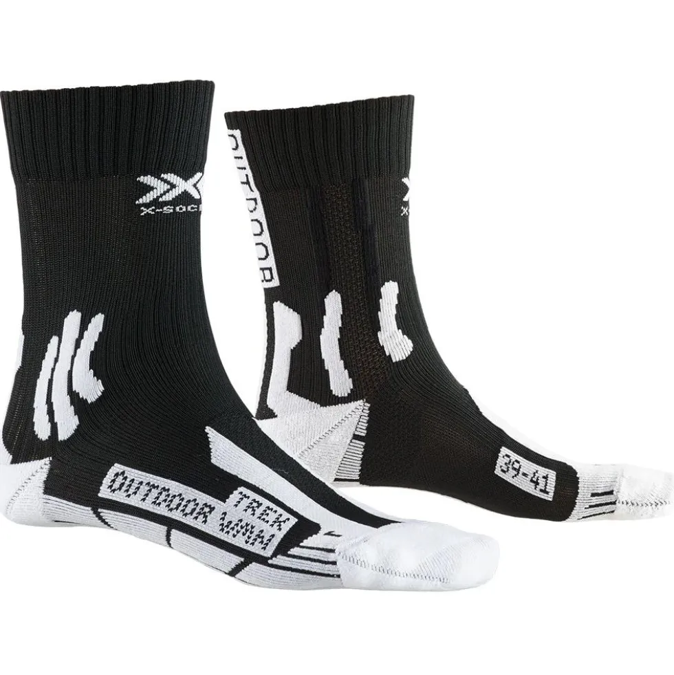 Calze X Socks Trek Outdoor Women Opal Black Arctic White