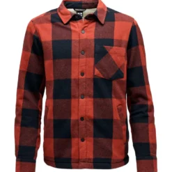 Camicia Black Diamond M Project Lined Flannel Red Black