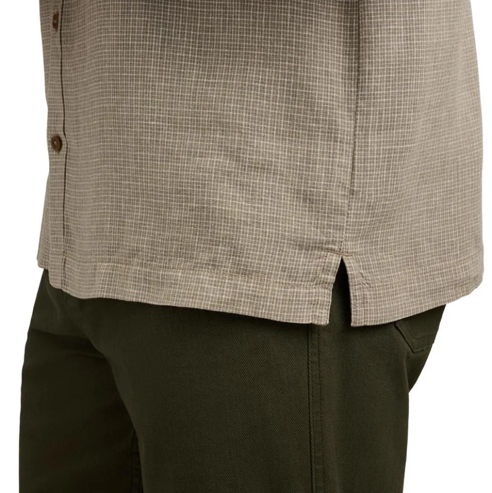 Camicia da trekking Black Diamond Scenic Route Short Sleeve Pine Smoke Chalk