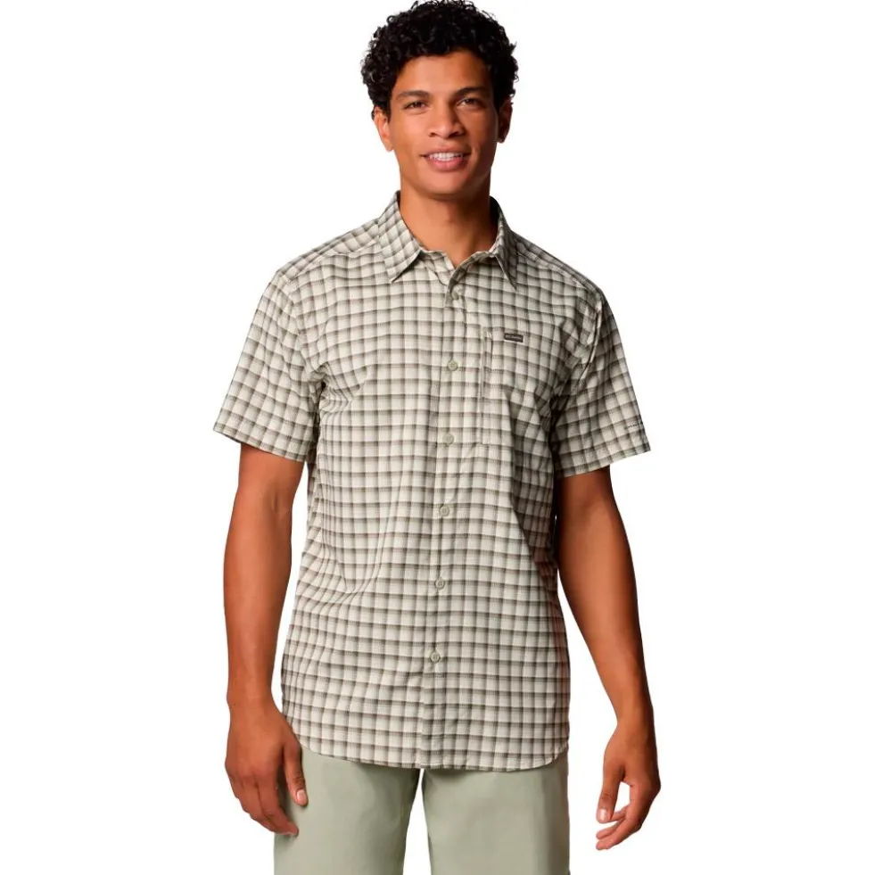 Camicia da trekking Columbia Silver Ridge Utility Lite Novelty SS Safari Pulaski