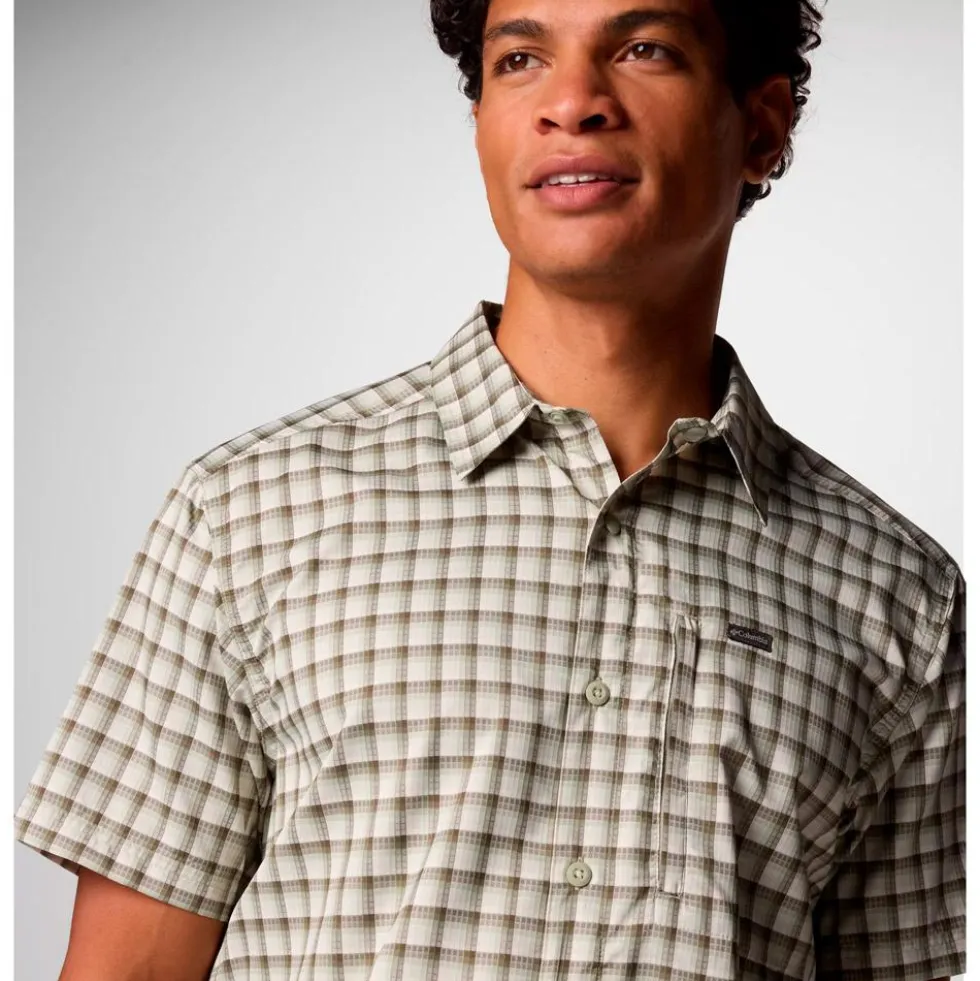 Camicia da trekking Columbia Silver Ridge Utility Lite Novelty SS Safari Pulaski