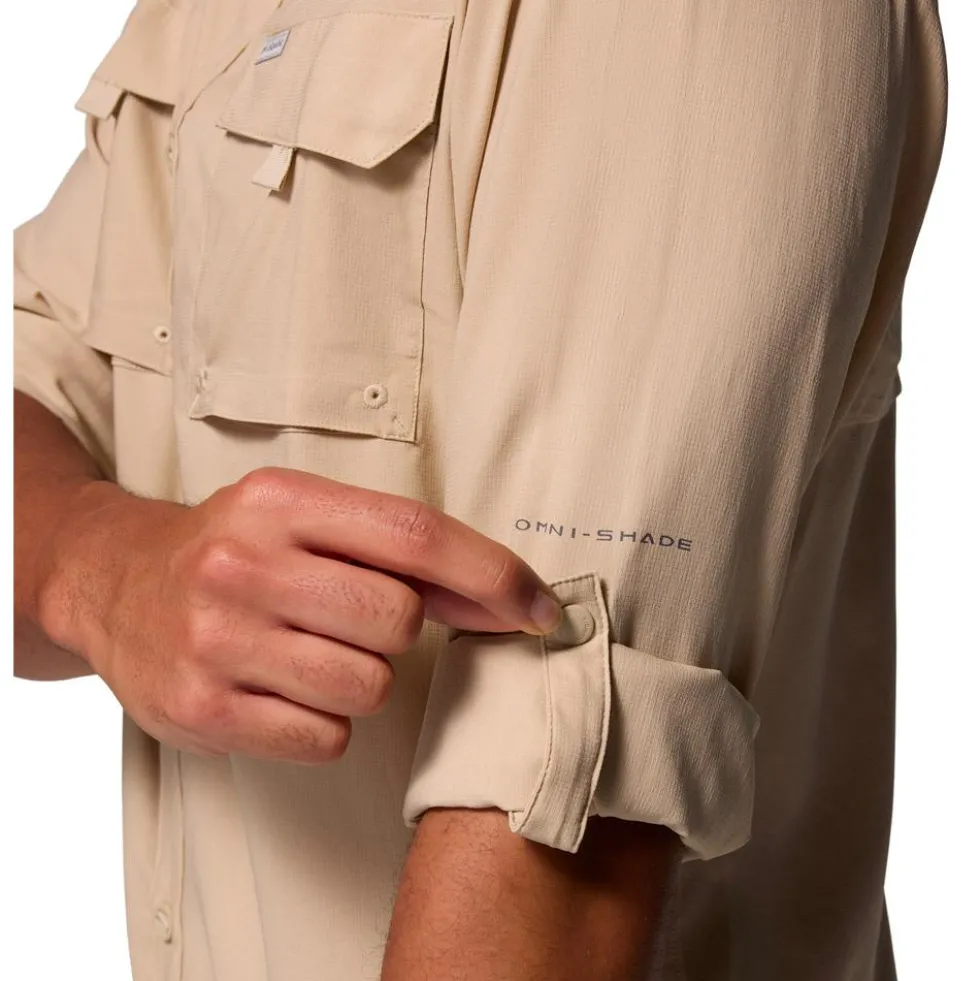 Camicia da trekking Columbia Silver Ridge Utility II Long Sleeve Ancient Fossil