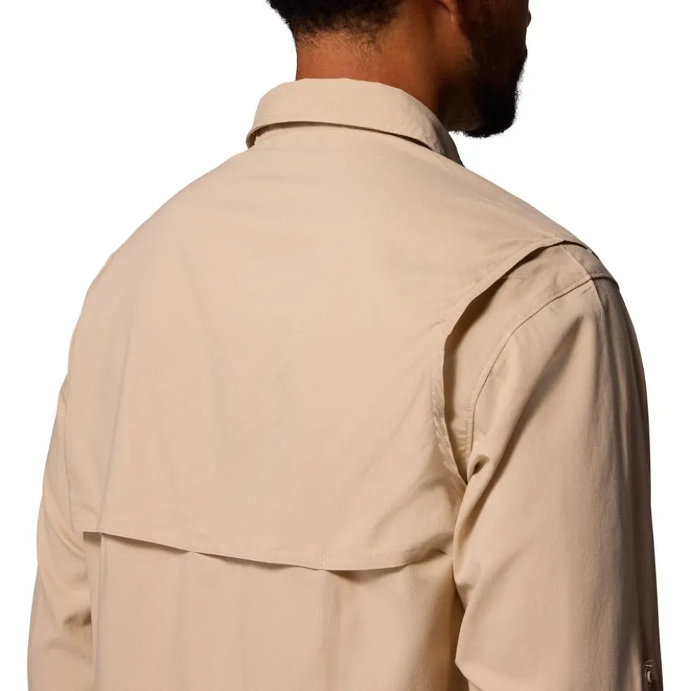 Camicia da trekking Columbia Silver Ridge Utility II Long Sleeve Ancient Fossil