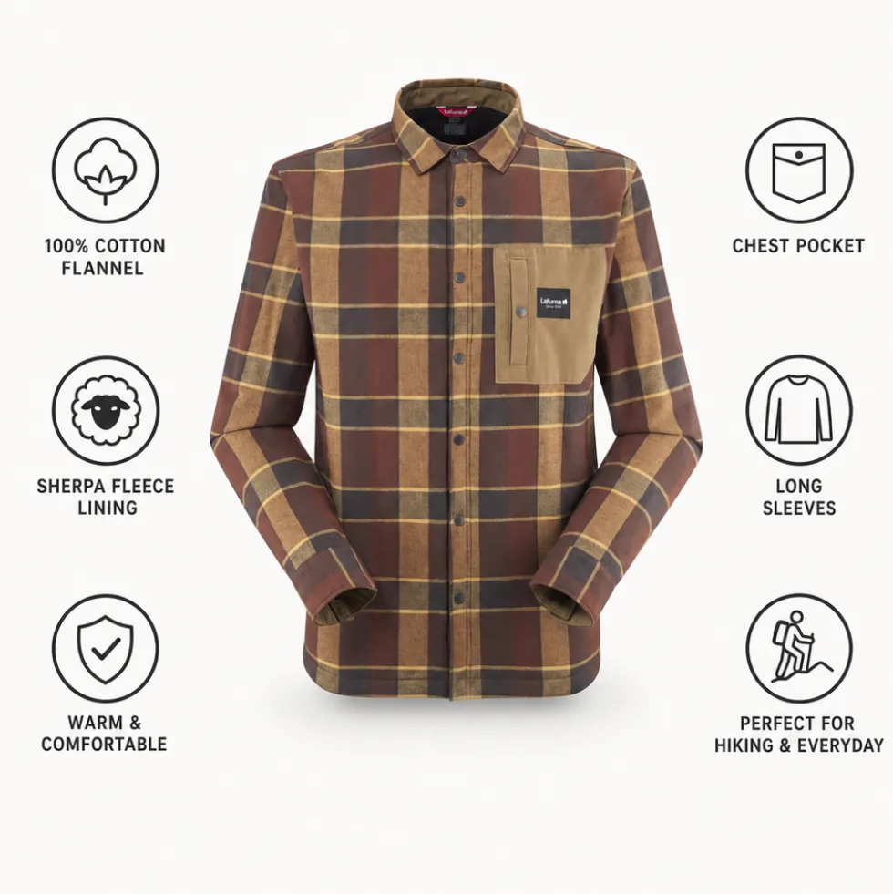 Camicia da trekking Lafuma Arkhale Warm Shim Tonka