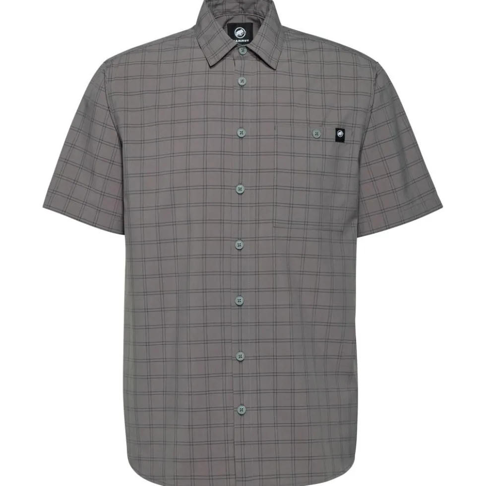 Camicia da trekking Mammut Lenni Shirt M Steel Black