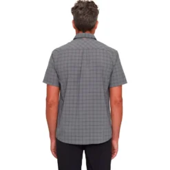 Camicia da trekking Mammut Lenni Shirt M Steel Black