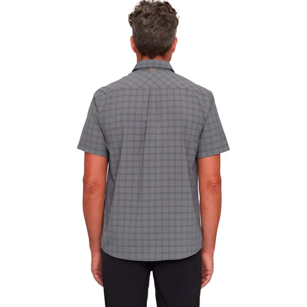 Camicia da trekking Mammut Lenni Shirt M Steel Black