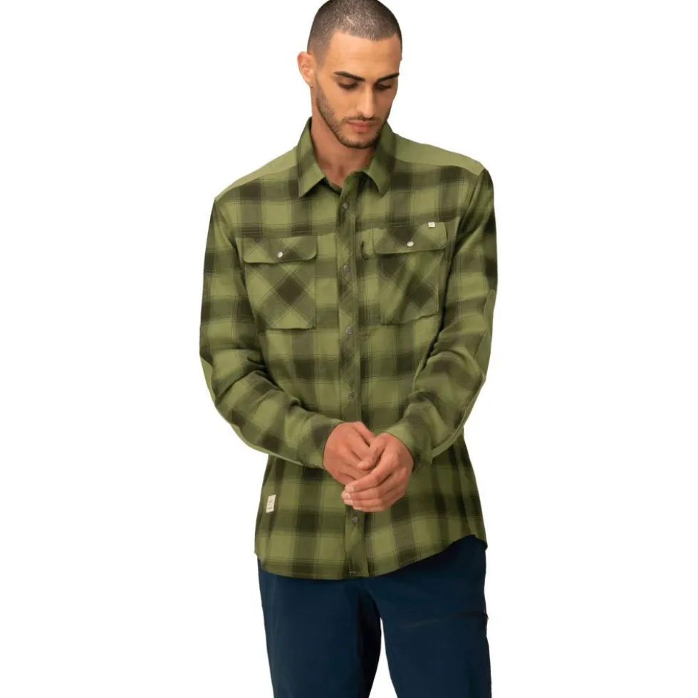 Camicia da trekking Norrona Femund Flannel Rosin