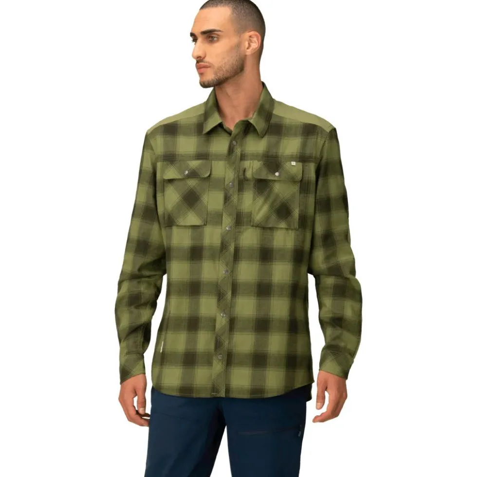 Camicia da trekking Norrona Femund Flannel Rosin