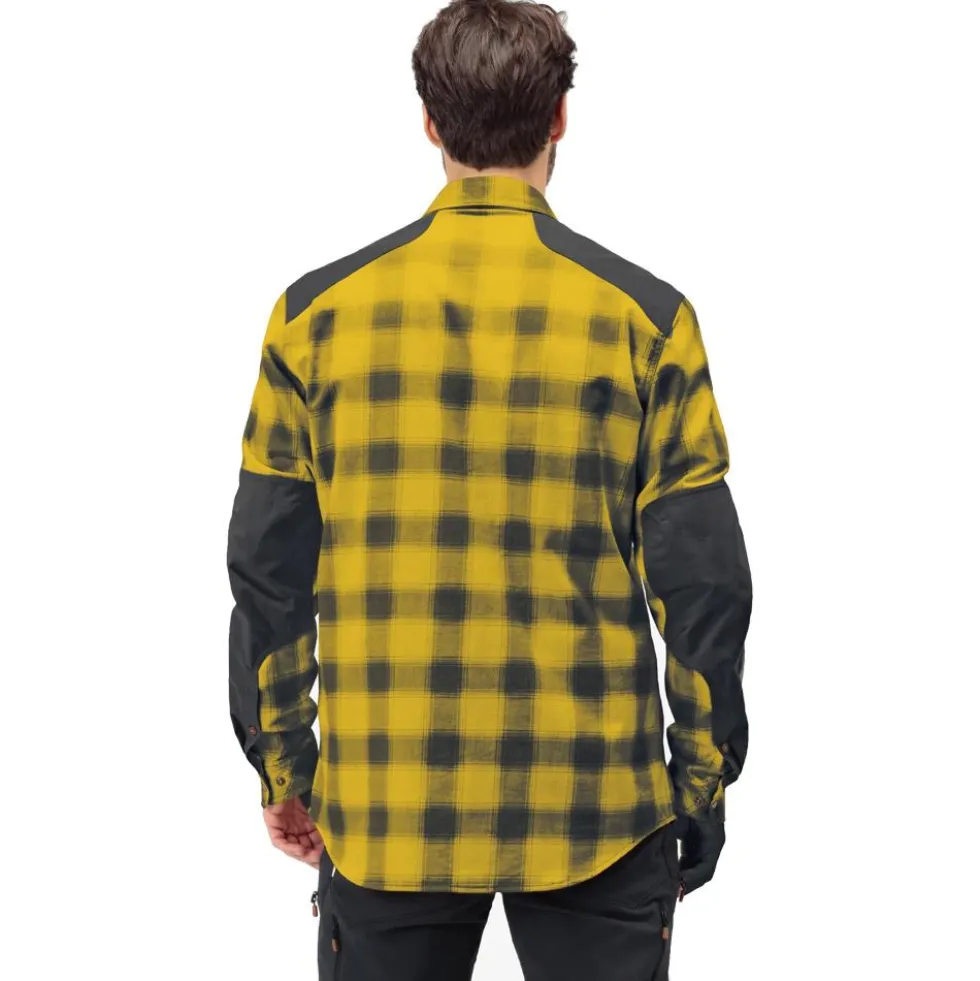 Camicia da trekking Norrona Svalbard Flannel M's Golden Palm