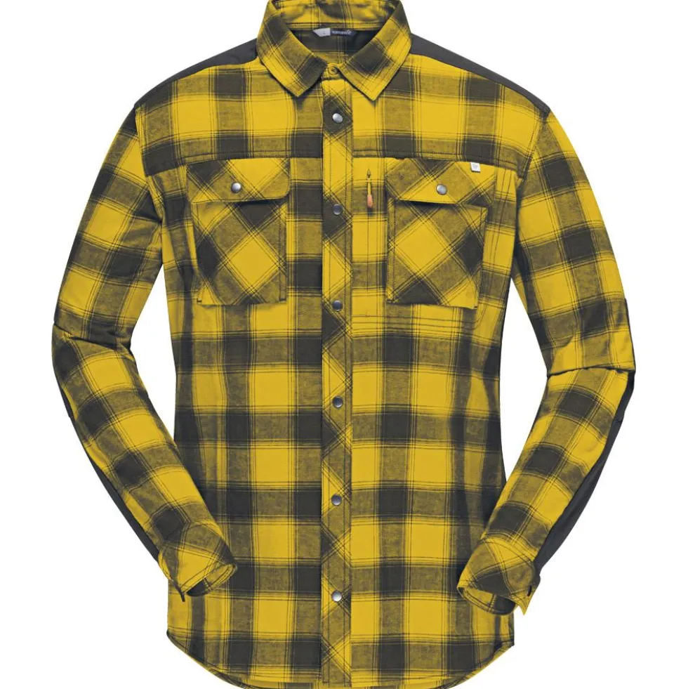 Camicia da trekking Norrona Svalbard Flannel M's Golden Palm