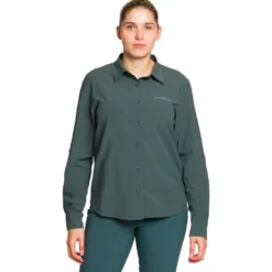 Camicia da trekking Trangoworld Ardones DF White Onyx