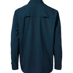 Camicia da trekking Vaude Men's Rosemoor L/S Shirt II Dark Sea Uni