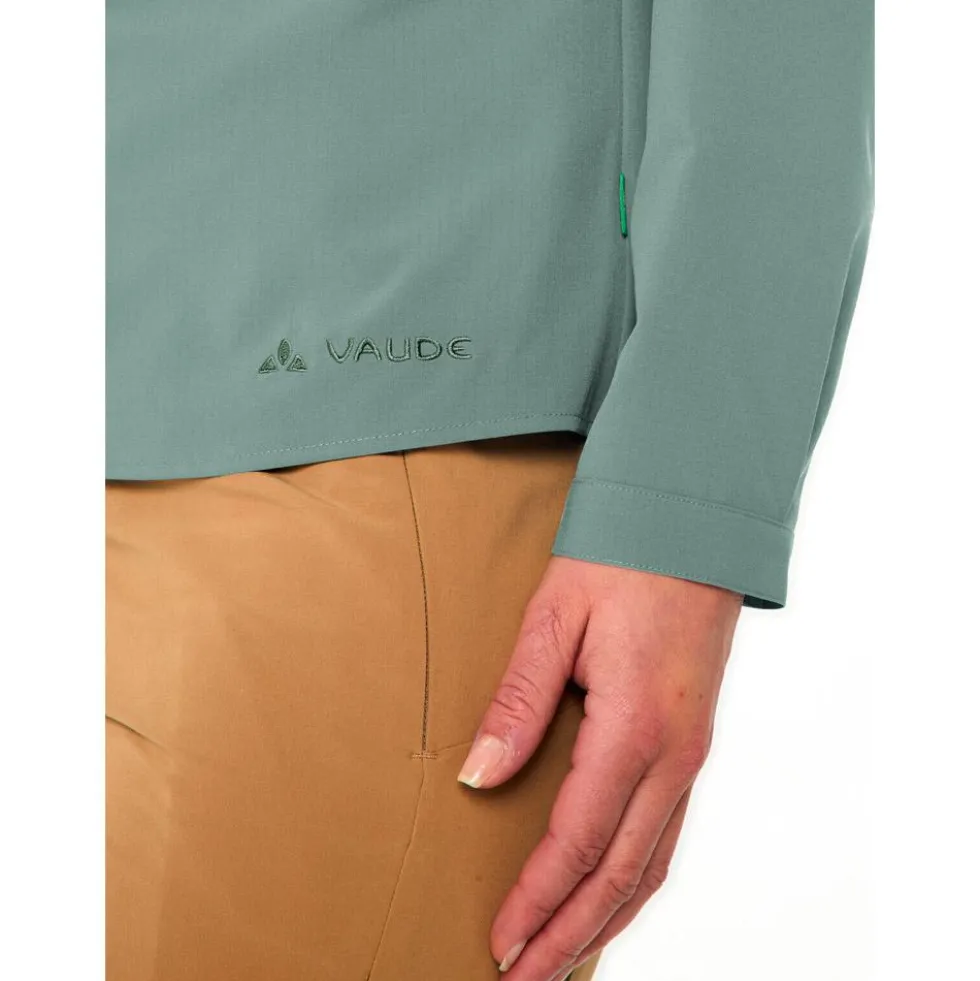 Camicia da trekking Vaude Women's Rosemoor Long Sleeve Shirt IV Dusty Fern