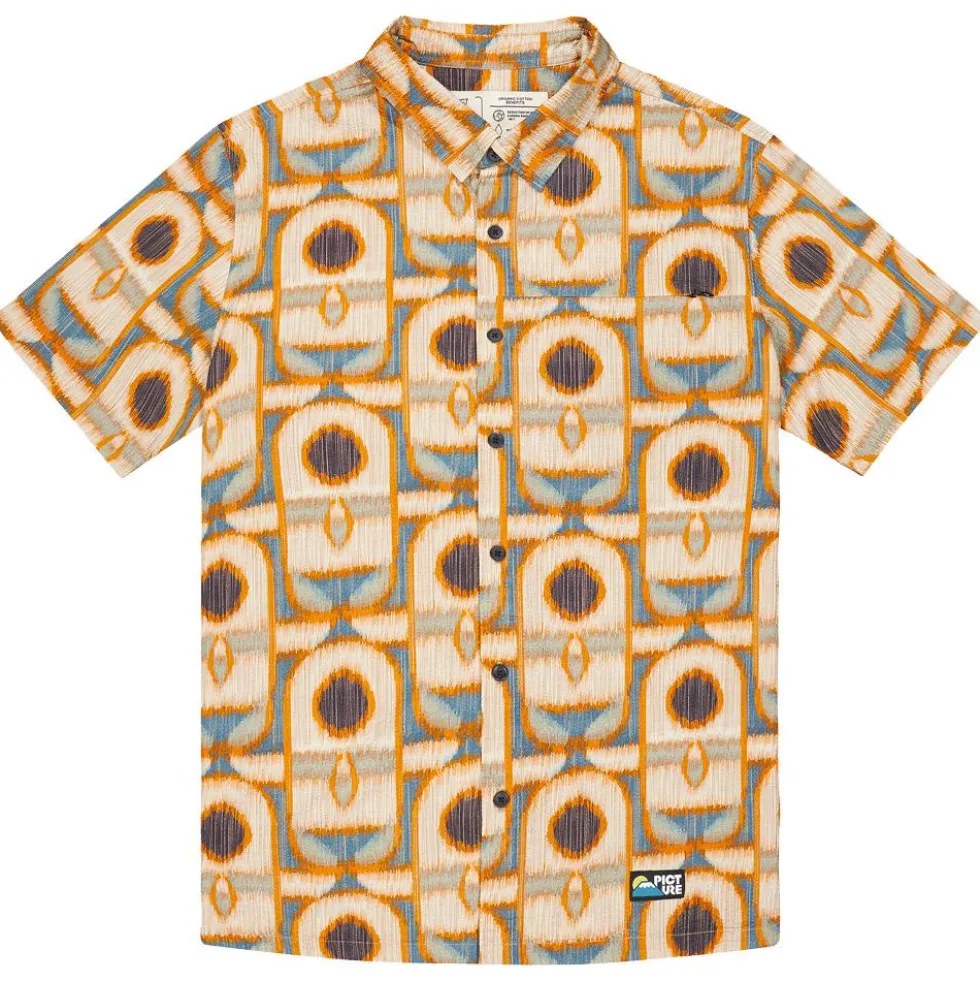 Camicia Picture Leewarm Shirt Tiki Print