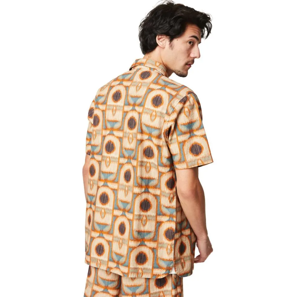 Camicia Picture Leewarm Shirt Tiki Print