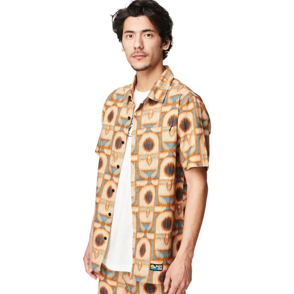 Camicia Picture Leewarm Shirt Tiki Print