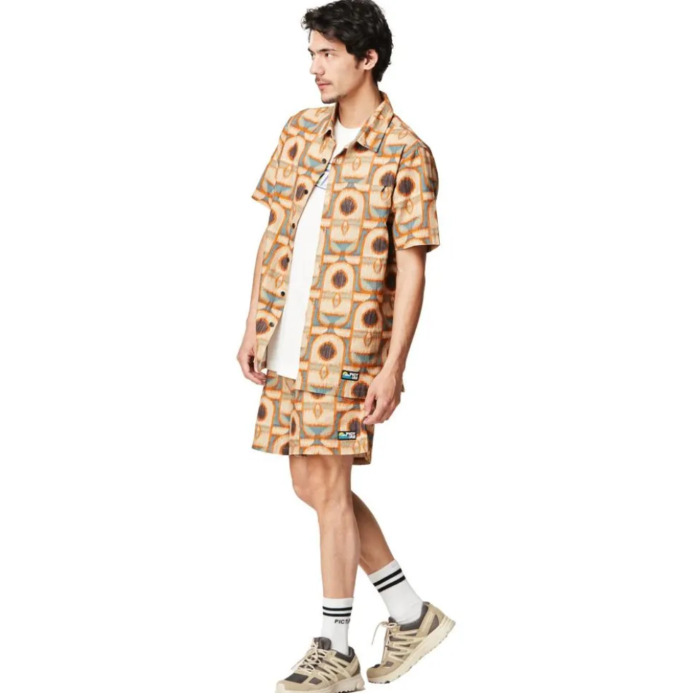 Camicia Picture Leewarm Shirt Tiki Print