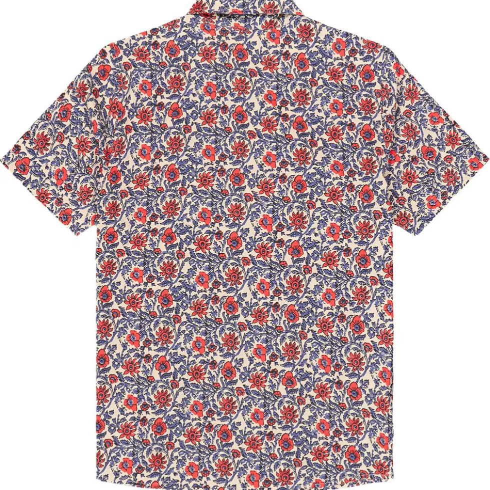 Camicia Picture Mataikona Short Sleeve Shirt Aster Print