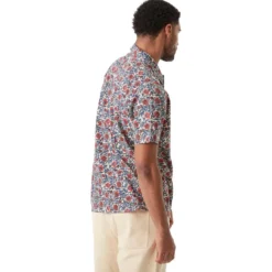 Camicia Picture Mataikona Short Sleeve Shirt Aster Print