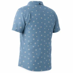 Camicia Vissla Ecology Marks Eco Short Sleeve Faded Denim