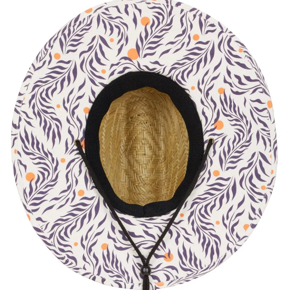 Cap After Essentials Straw Hat Spring Leaves